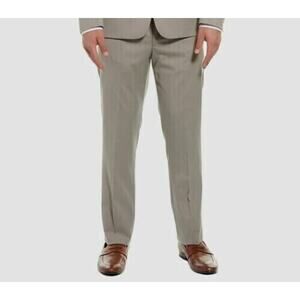Vince Camuto Men's Slim Fit Wool Blend Lined Dress Pants in Gray 29W MSRP $98